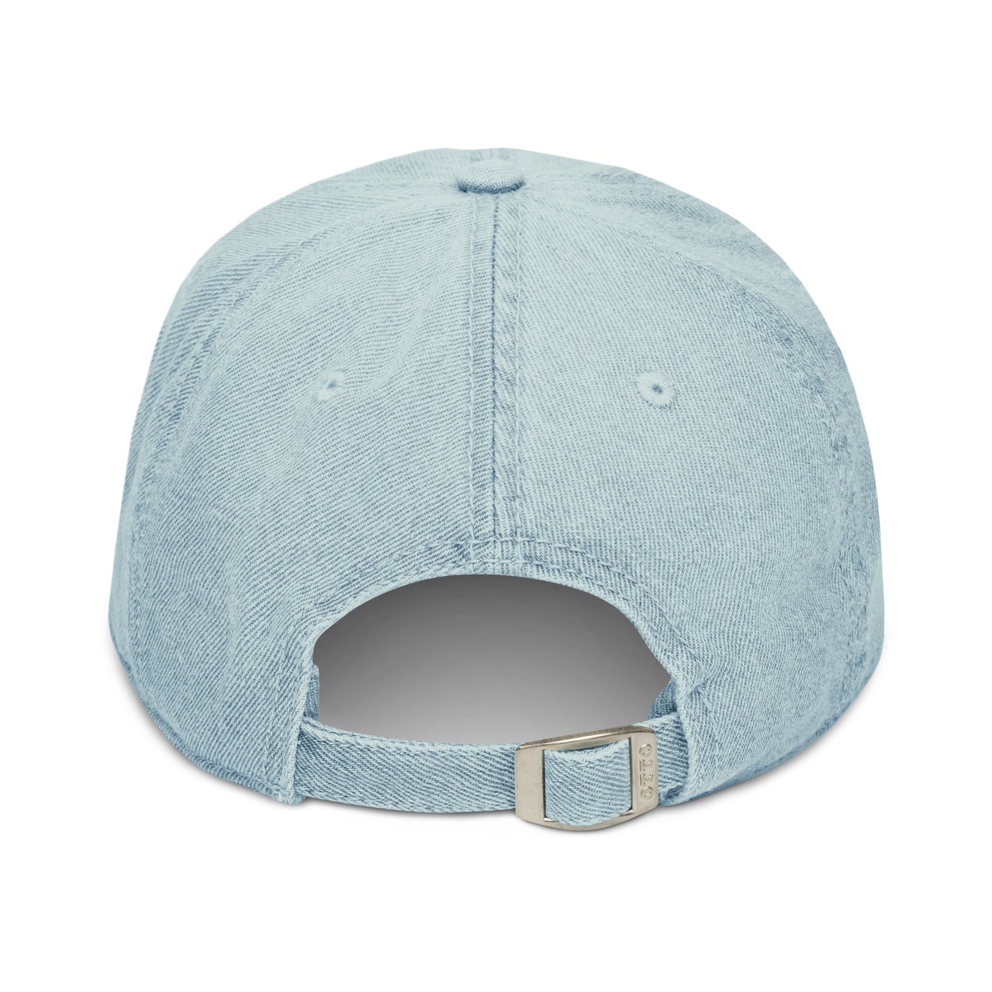 French Bulldog with Cool Sunnies Denim Hat