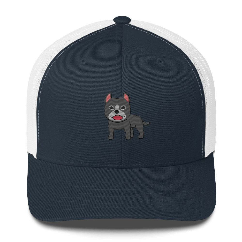 French Bulldog Dark Gray Cap