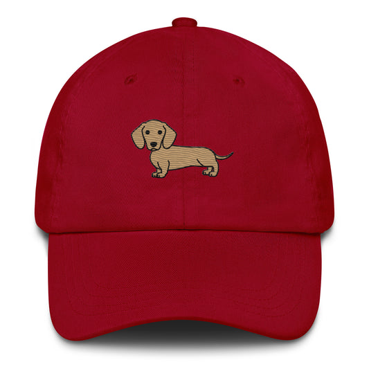 Light Dachshund Baseball Cap