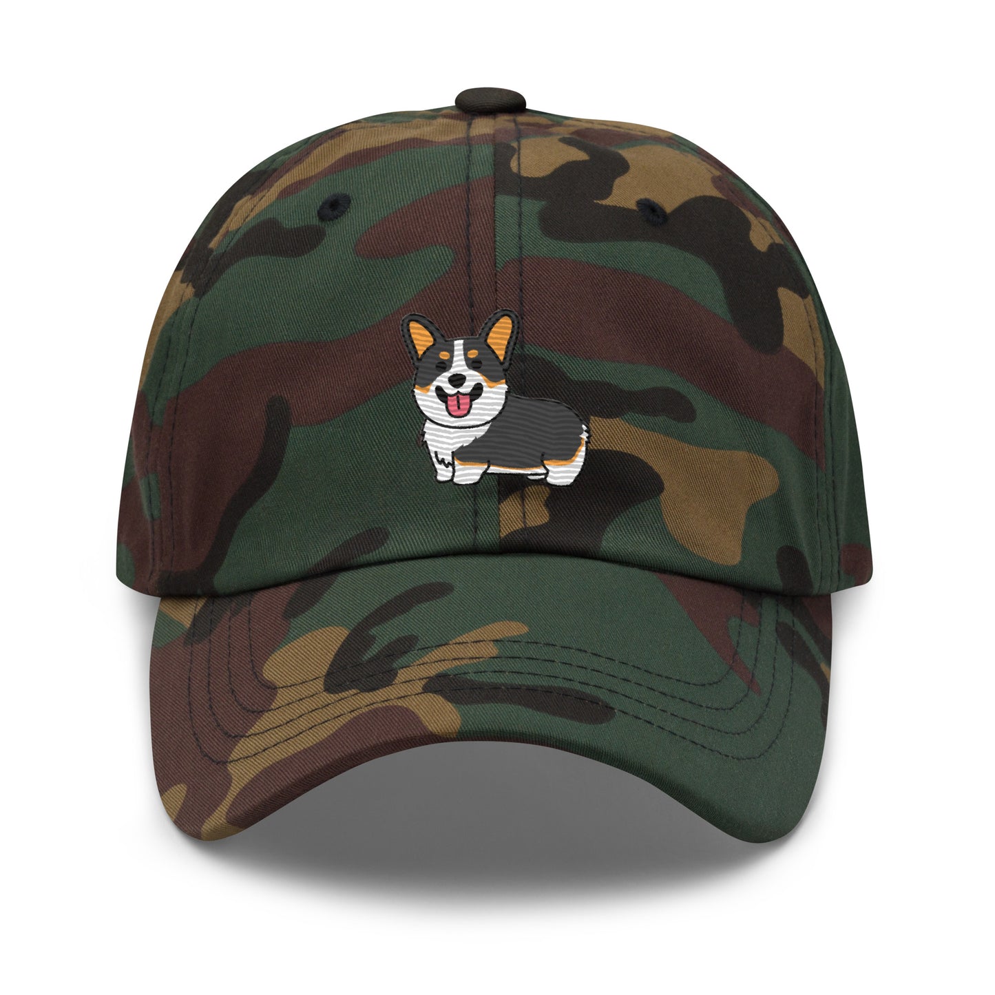 Tri-Corgi Baseball Cap