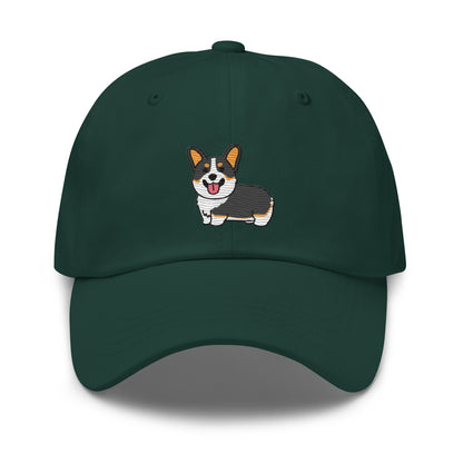 Tri-Corgi Baseball Cap