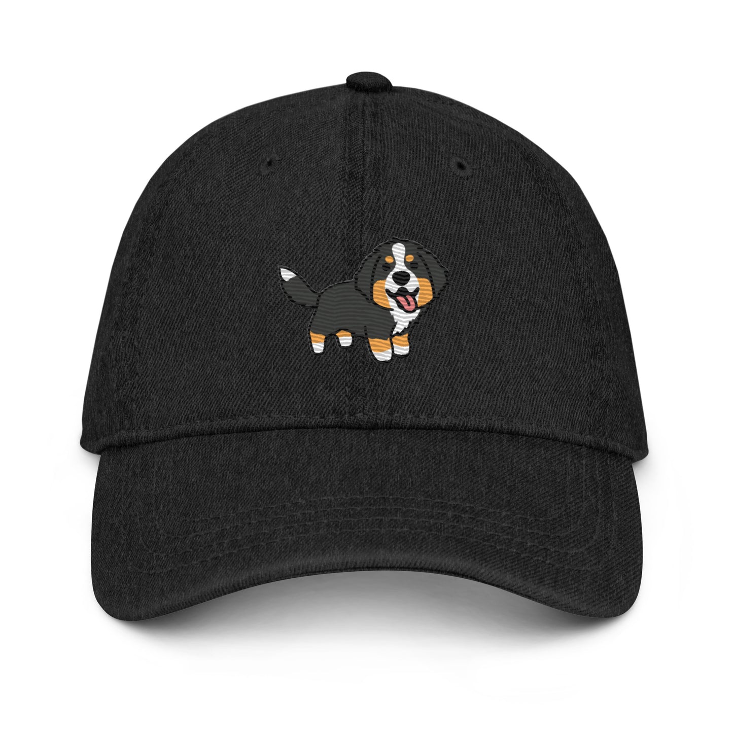 Bernese Mountain Dog Denim Hat