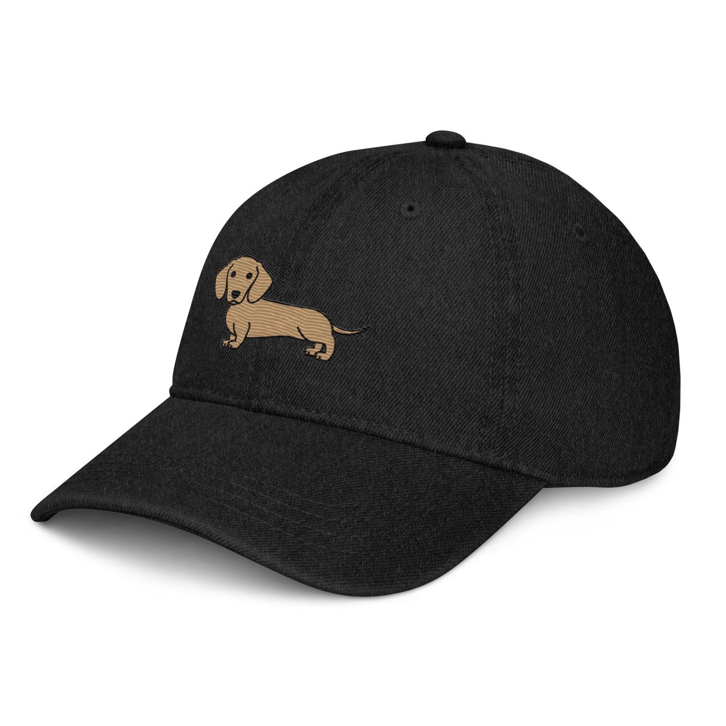 Light Dachshund Denim Hat