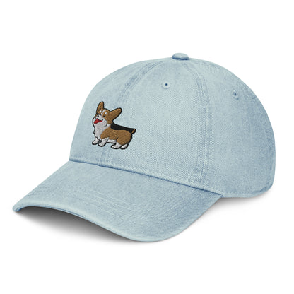 Corgi Denim Hat