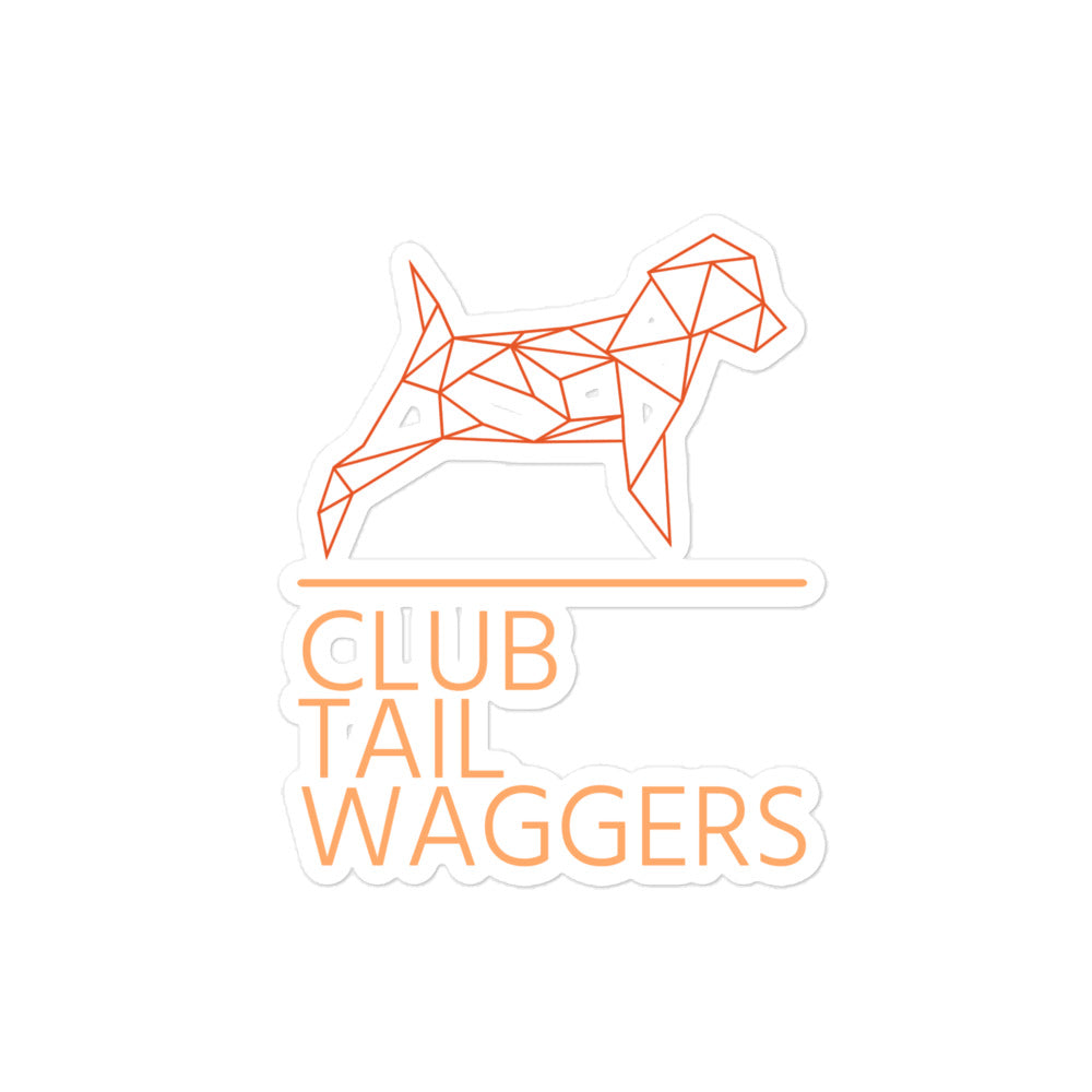 Club Tail Waggers sticker