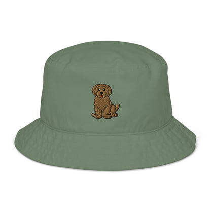 Goldendoodle Organic bucket hat