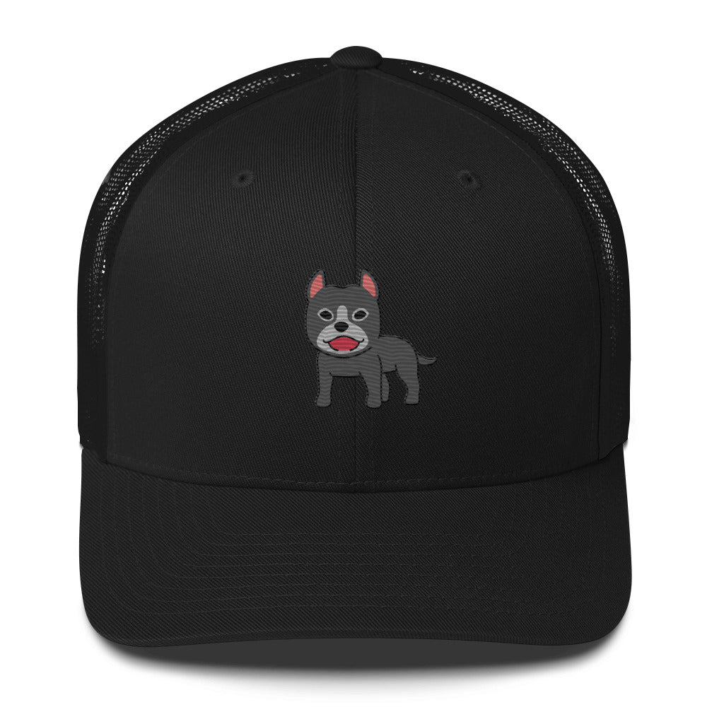 French Bulldog Dark Gray Cap