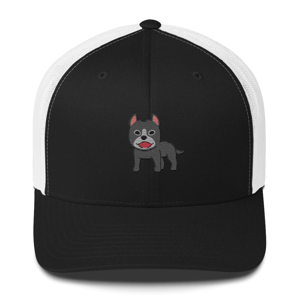 French Bulldog Dark Gray Cap