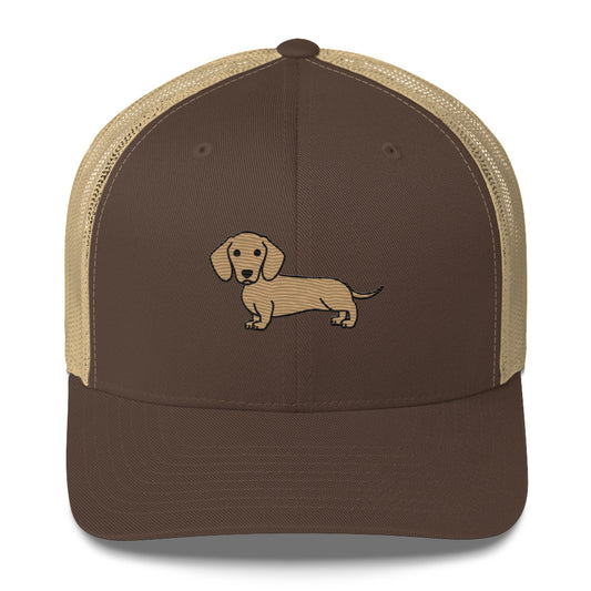 Hats Dachshund Light Brown Hat Dachshund