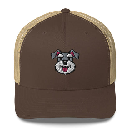 Schnauzer Face Cap