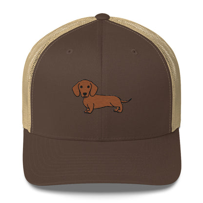 Chocolate Dachshund Cap