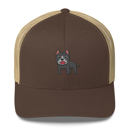 French Bulldog Dark Gray Cap