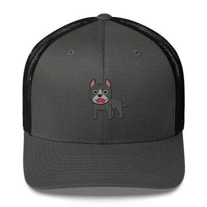 French Bulldog Dark Gray Cap