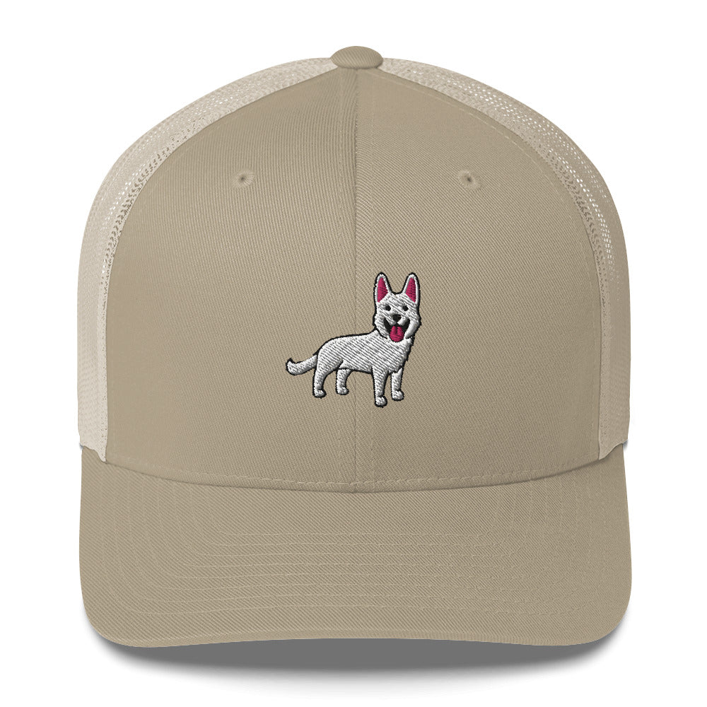 White German Shepherd Hat