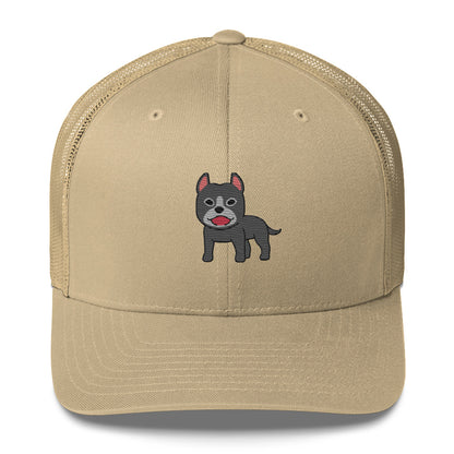 French Bulldog Dark Gray Cap