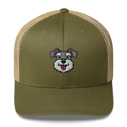 Schnauzer Face Cap