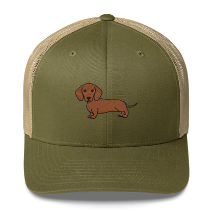 Chocolate Dachshund Cap