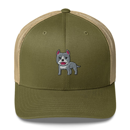 French Bulldog Gray Cap