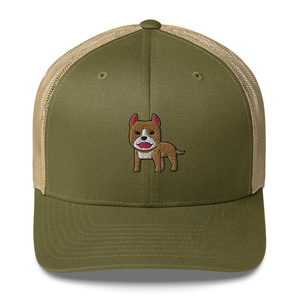 Hats French Bulldog Golden/Brown Trucker Cap French Bulldog