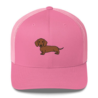 Chocolate Dachshund Cap