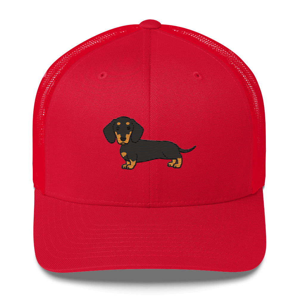 Dachshund Dark and Brown Hat