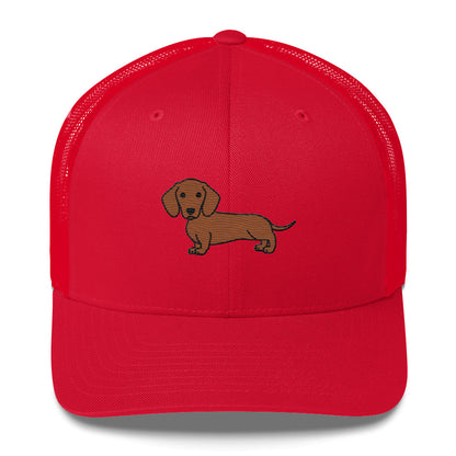 Chocolate Dachshund Cap