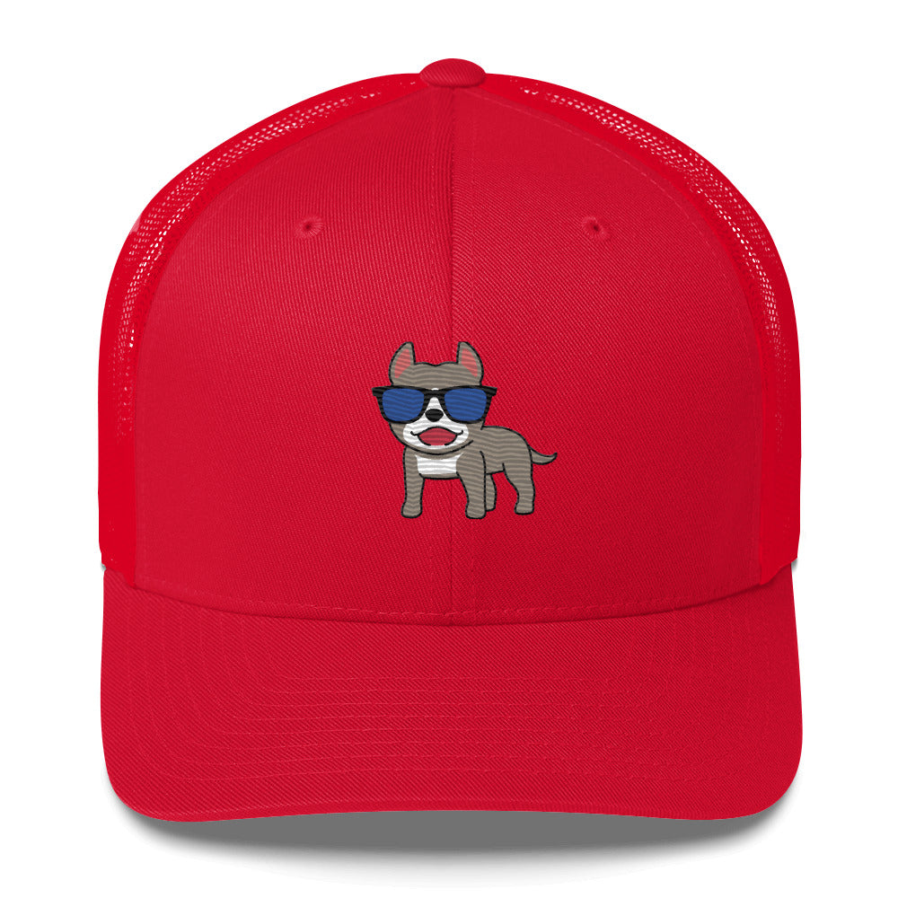 Hats French Bulldog Light Gray Sunglasses Cap French Bulldog