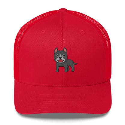 French Bulldog Dark Gray Cap