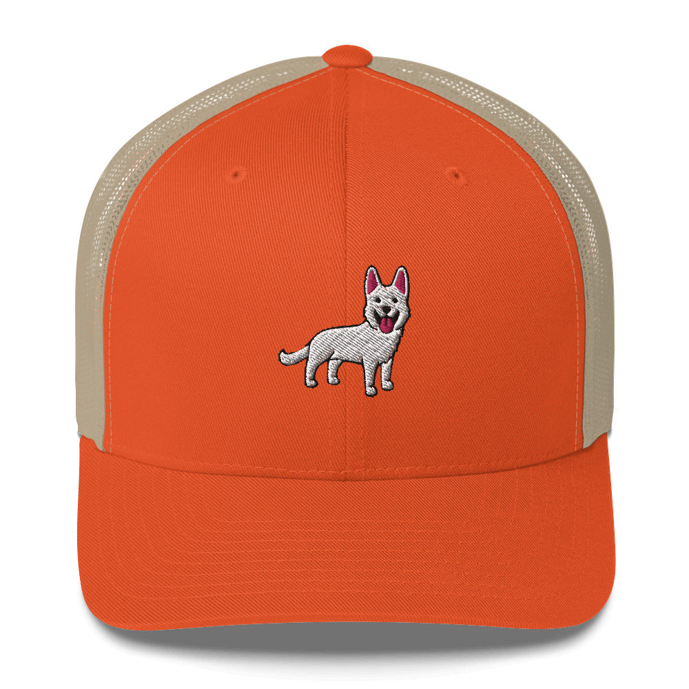 White German Shepherd Hat