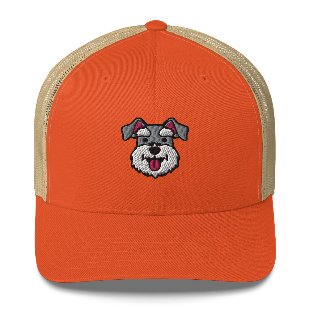 Schnauzer Face Cap