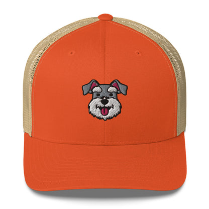 Schnauzer Face Cap