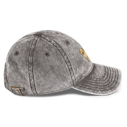 Golden Labrador Vintage Cotton Twill Cap