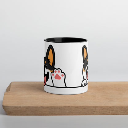 Tricolor Corgi Mug