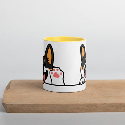 Tricolor Corgi Mug