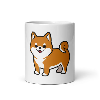 Shiba Inu White  mug