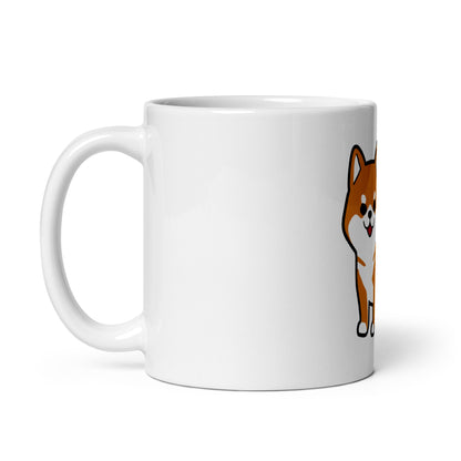 Shiba Inu White  mug