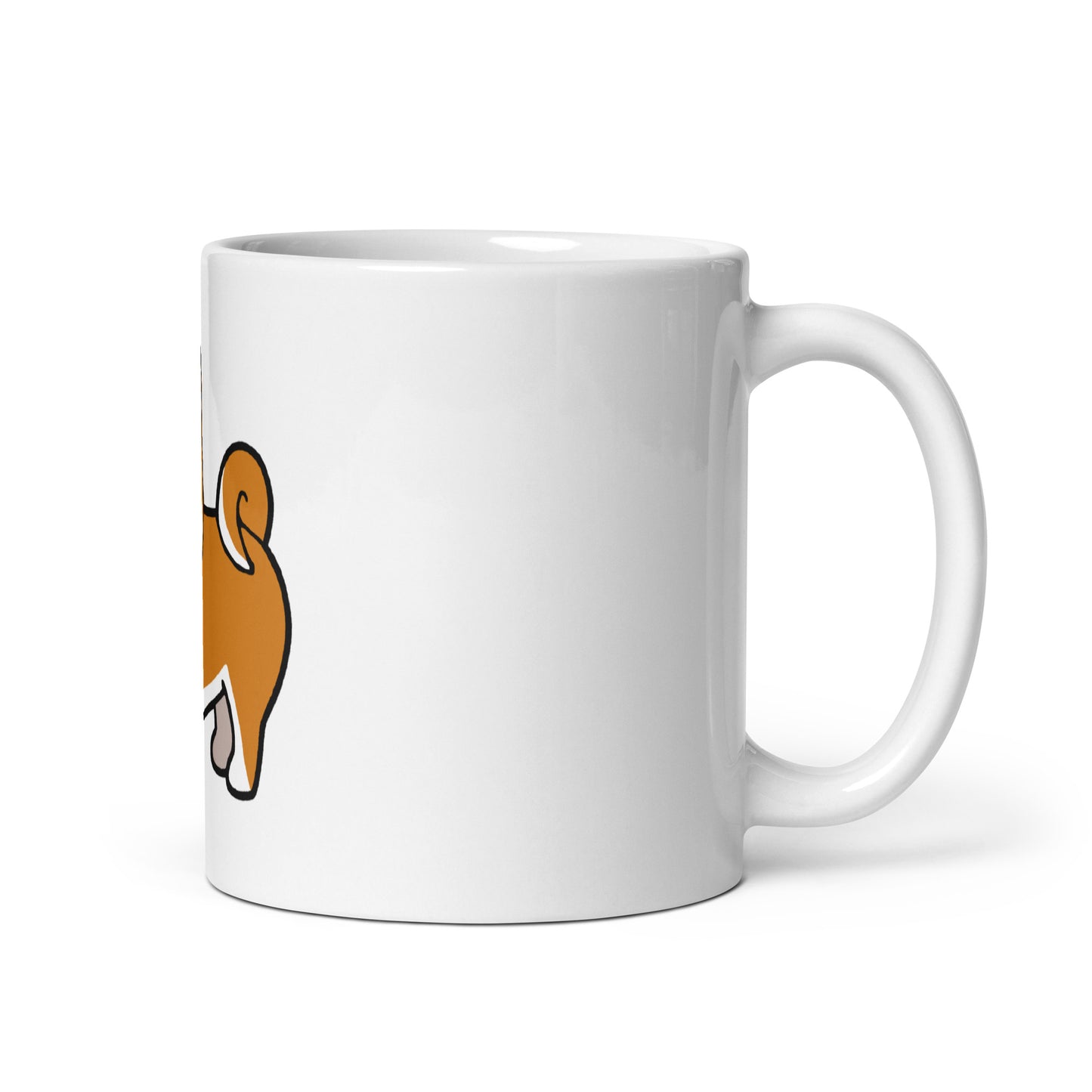 Shiba Inu White  mug