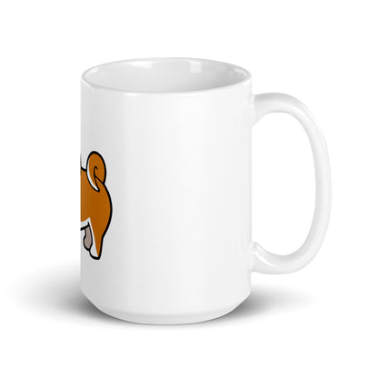 Shiba Inu White  mug