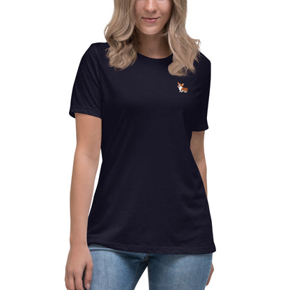 Tops Corgi Women's Relaxed T-Shirt Corgi