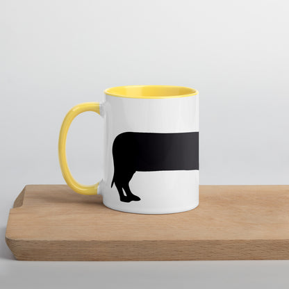 Dachshund Mug with Color Inside